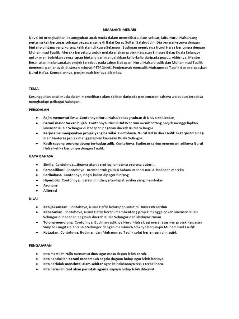 Bimasakti Menari Pdf