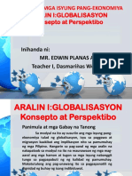 Globalisasyon Week 1 - Alamin