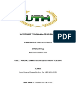 Carrera de Relaciones Industriales UTH: Tarea I Parcial ADMRH