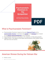 Psychoanalytic Feminism in The Sympathizer