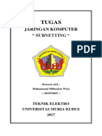 Tugas Subnetting