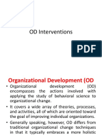 Topic 4 OD Interventions