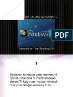 Cara Instalasi Windows 7