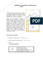 Formula Que Gobierna La Eficiencia y Grafica de La Aleta