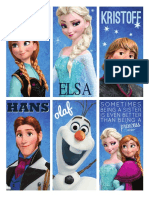 Frozen Bookmarks PDF