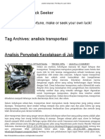 Analisis Transportasi _ the Blog of a Luck Seeker