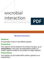 Interaksi Mikrobia