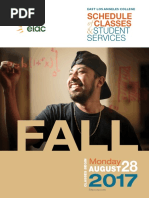 ELAC Fall 2017 Classes