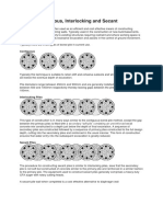 Piling - Contiguous, Interlocking and Secant