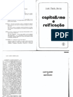 Capitalismo e Reificação PDF