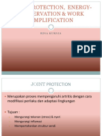 Joint-Protection & Energy-Conservation by Rina 2016