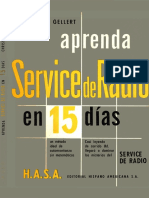 Aprenda Service de Radio en 15 Días - Christian Gellert (1964) PDF