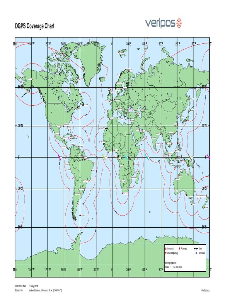 Veripos DGPS Coverage Overview | PDF