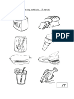 A.Warnakan Makanan Yang Berkhasiat. (7 Markah)