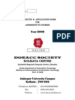 Doeacc Prospectus