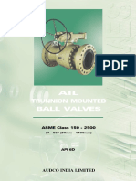 Trunnion Mounted Ball Valve