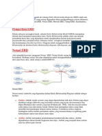 Bahasan Sistem Basis Data Kali Ini Tentang Entity Relationship Diagram