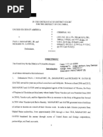 Indictment against Paul Manafort and Richard Gates