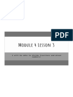 Module 4 Lesson 3 - Divide Fractions