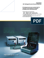 6243/6244 DC Voltage/Current Source/Monitor