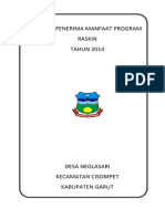 Daftar Penerima Raskin