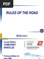 IMO Rule of The Road International Regualtions For Preventing ...