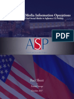 Russian Social Media Information Operations