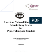 American National Standard For Seismic Sway