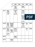 Plan Zajęć PDF