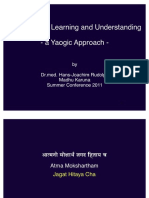 Transcultural Learning and Understanding