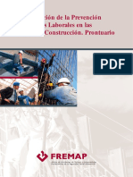 Organización de la Prevención de Riesgos Laborales en las Obras de Construcción, Prontuario - FREMAP (Subido por Williams Lillo).pdf