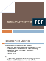 Meeting 13 - 14 Non Parametric Statistics 16 - 17