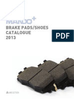 Brake Pads/Shoes Catalogue 2013