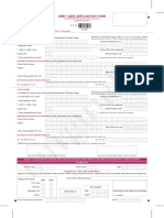 Debit Card Application Form For Burgundy Savings Account PDF