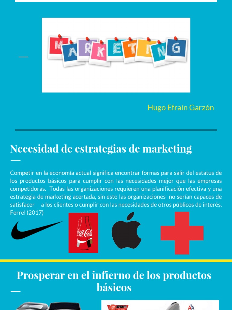 Conceptos Básicos de Marketing | PDF | Marketing | Producto (Negocio)