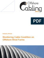 Monitoring Cable Condition On Offshore Wind Farms: Industry Article
