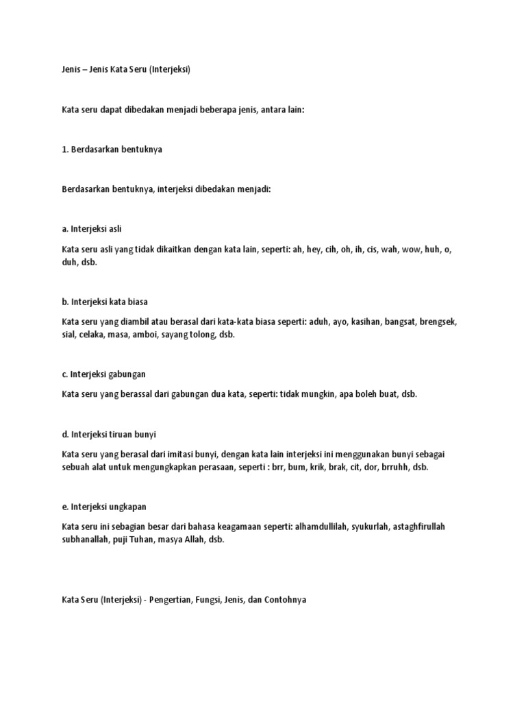 Kata Seru Pdf