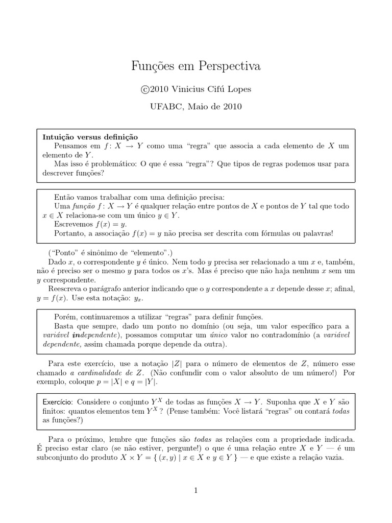 Funcoes PDF | PDF | Variável aleatória | Função (Matemática)