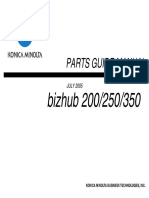 Konica-Minolta - Bizhub 200,250,350 - Parts [2005].pdf