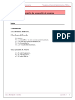 TEMA 1 Las Fuentes Del Derecho. La División de Poderes - 1 - PUBLICA