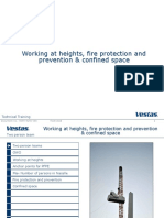 Working at Heights, Fire Protection and Prevention & Confined Space