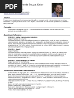 Curriculum Vitae - Alexandre Marinho de Souza Jr