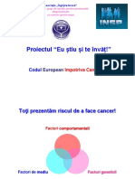 Codul European Impotriva Cancerului 2017(1)
