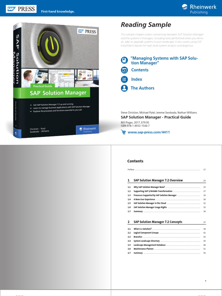 SAP Solution Manager | PDF | Business Process | Sap Se