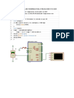 5. Programa Medición de Temperatura Utilizando LM35