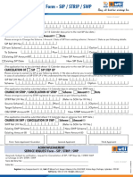 SIP Service Request Form PDF