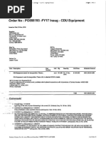 Equipment Invoice