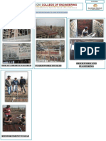 Foarmwork To Slab Brickwork and Plastering: Six Month Field Project and Internship