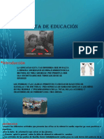 La falta de educación