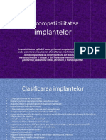 Biocompatibilitatea Implantelor